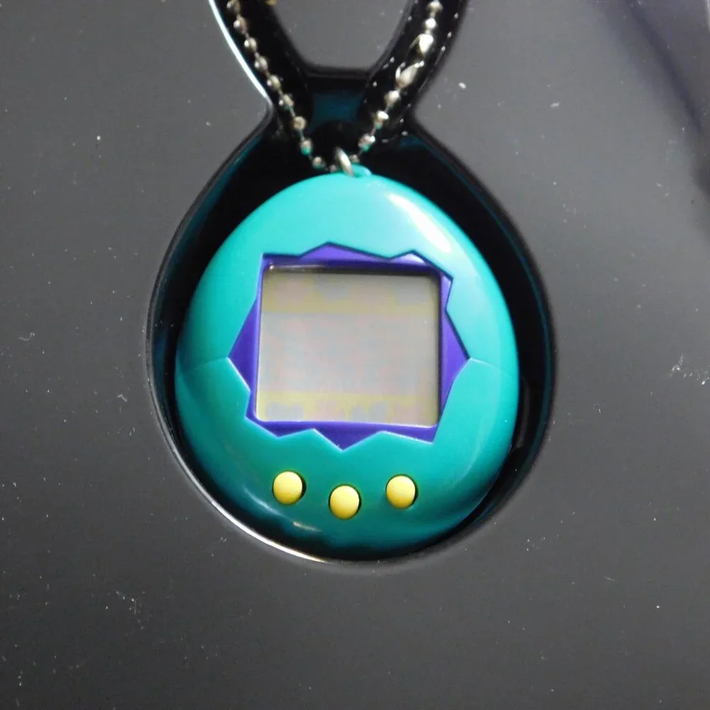 Vintage Bandai TAMAGOTCHI Virtual Reality Pet 1997 Teal